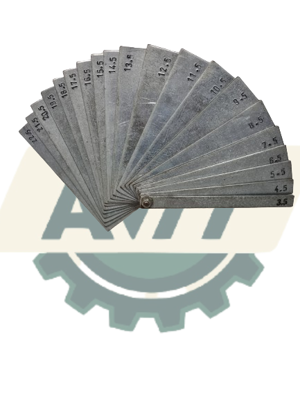 Voelermaat zift 3.5 t/m 22.5